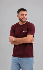 Too Late Be Average - Burgundy