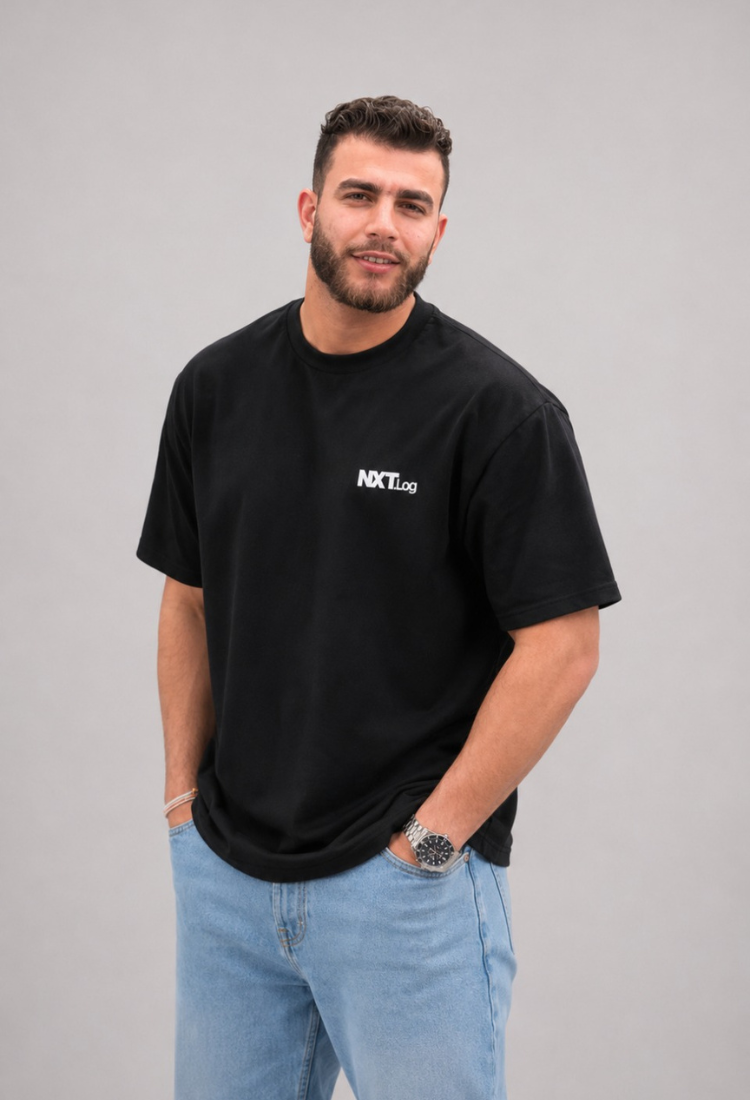 Too Late Be Average - Black